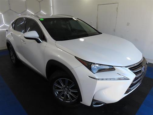 White 2015 Lexus NX 200t Base