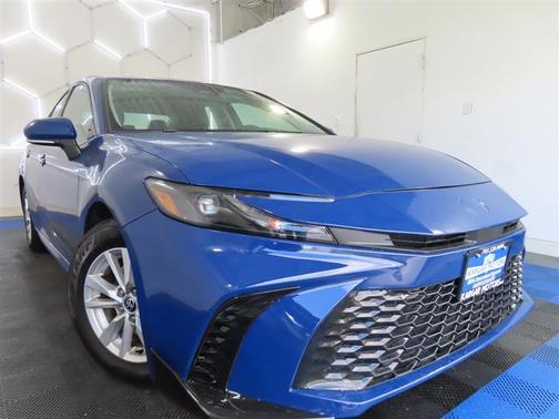 Blue 2025 Toyota Camry LE