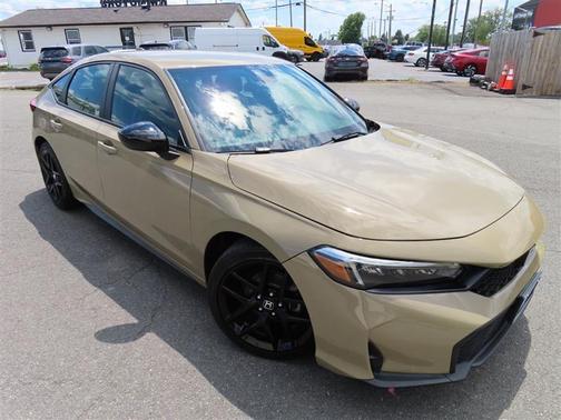 Brown 2025 Honda Civic Sport