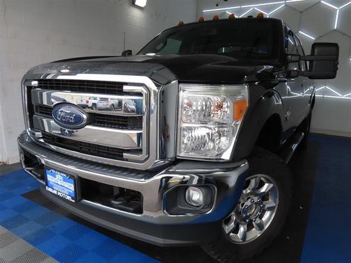 Black 2015 Ford F-250 Lariat