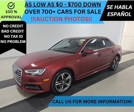 Matador Red Metallic 2018 Audi A4 2.0T ultra Premium