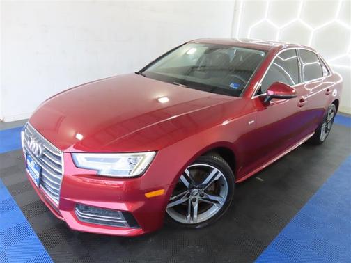 Matador Red Metallic 2018 Audi A4 2.0T ultra Premium