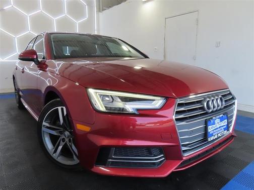 Matador Red Metallic 2018 Audi A4 2.0T ultra Premium