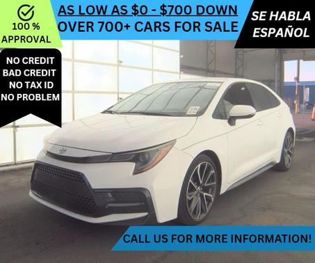 White 2021 Toyota Corolla SE