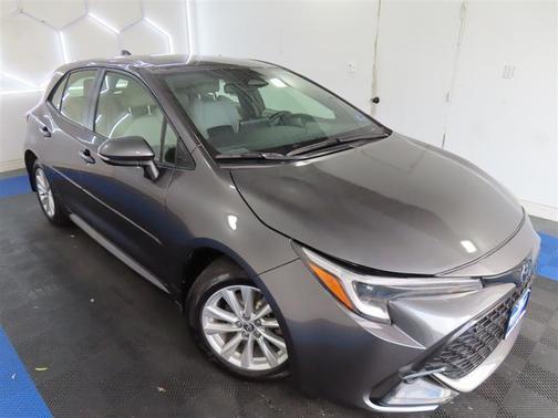 Gray 2024 Toyota Corolla Hatchback SE