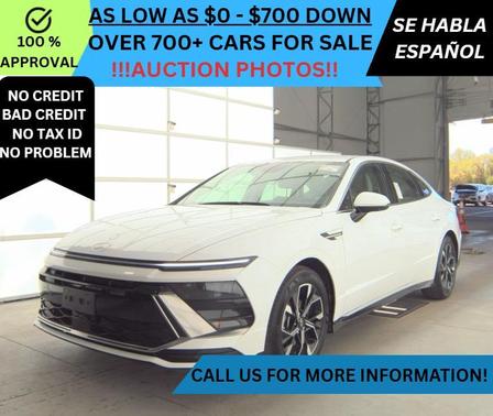 White 2025 Hyundai SONATA SEL