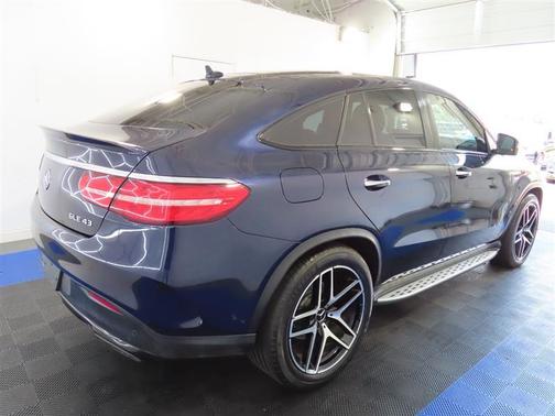 Blue 2018 Mercedes-Benz AMG GLE 43 Coupe 4MATIC