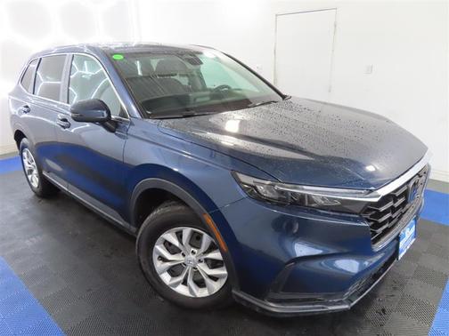 Blue 2025 Honda CR-V LX