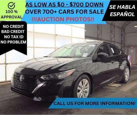 Black 2024 Nissan Sentra S