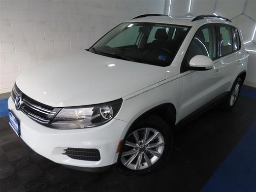 Pure White 2017 Volkswagen Tiguan Limited 2.0T