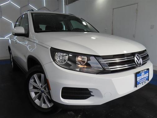 Pure White 2017 Volkswagen Tiguan Limited 2.0T