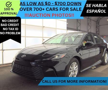 Black 2025 Toyota Camry LE