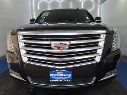 Gray 2018 Cadillac Escalade ESV Platinum