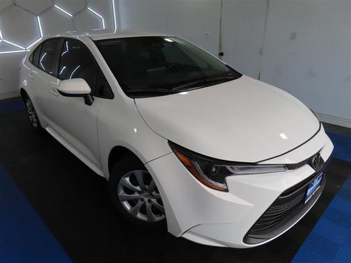White 2024 Toyota Corolla LE