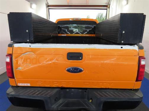 Orange 2014 Ford F-350 XL