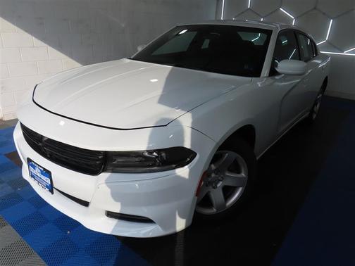 White 2020 Dodge Charger Police