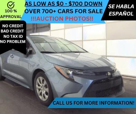 Blue 2022 Toyota Corolla LE