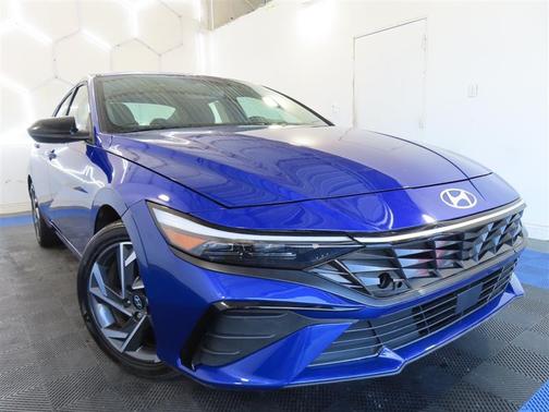 Blue 2025 Hyundai ELANTRA SEL Sport