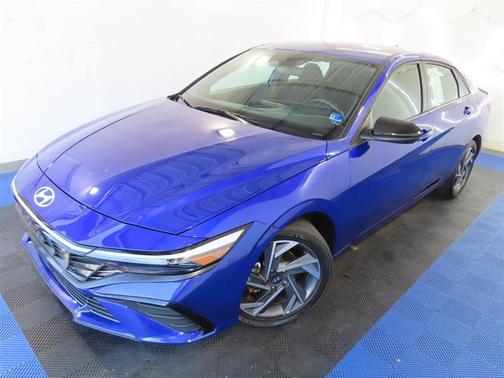 Blue 2025 Hyundai ELANTRA SEL Sport