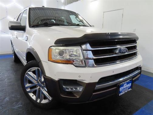 White 2016 Ford Expedition EL King Ranch