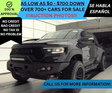Black 2022 RAM 1500 TRX
