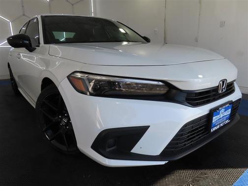 White 2023 Honda Civic Sport