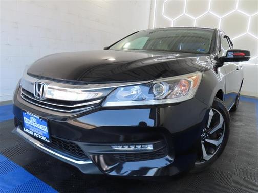 Black 2016 Honda Accord EX-L