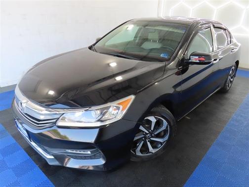 Black 2016 Honda Accord EX-L