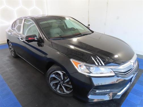 Black 2016 Honda Accord EX-L