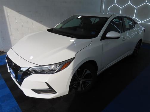 Cloud White 2023 Nissan Sentra SV