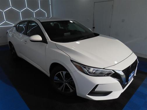 Cloud White 2023 Nissan Sentra SV