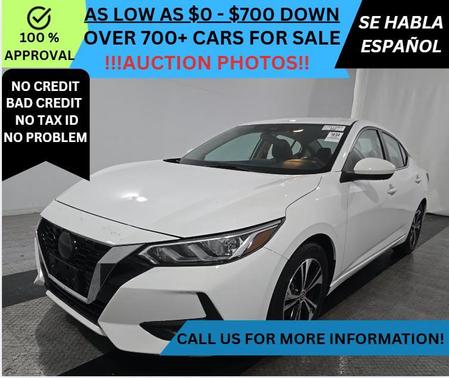 Cloud White 2023 Nissan Sentra SV