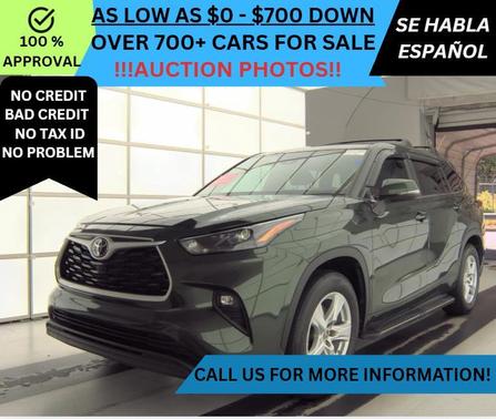 Green 2023 Toyota Highlander LE