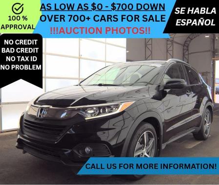 Black 2022 Honda HR-V EX-L