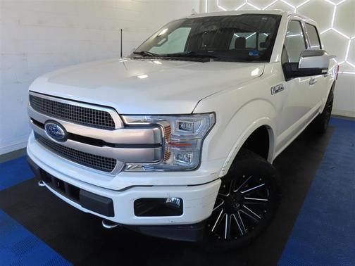 White 2018 Ford F-150 Platinum