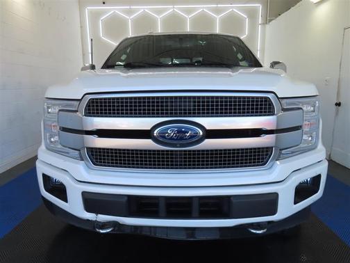 White 2018 Ford F-150 Platinum