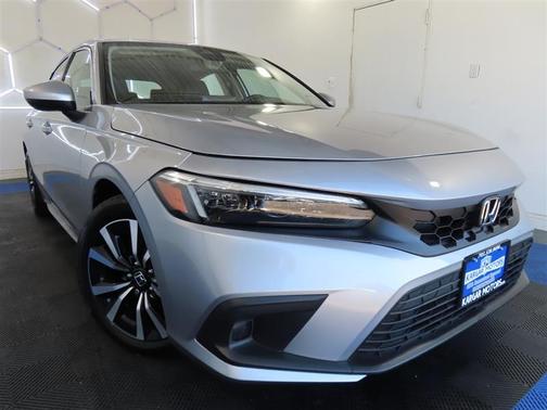 Silver 2024 Honda Civic EX-L