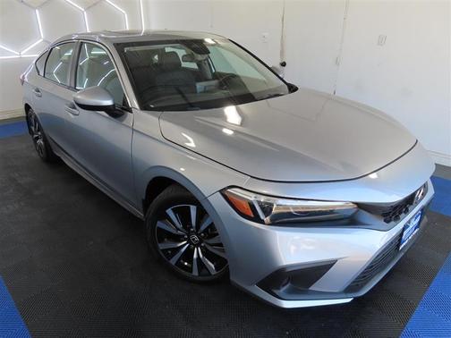 Silver 2024 Honda Civic EX-L