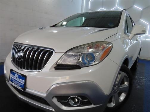 White 2015 Buick Encore Leather