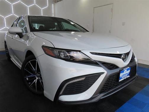 Gray 2022 Toyota Camry SE