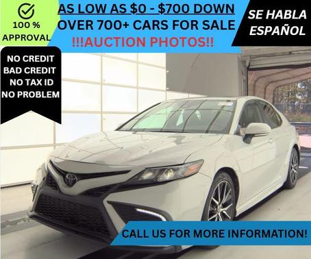 Gray 2022 Toyota Camry SE