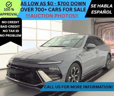Gray 2024 Hyundai SONATA SEL