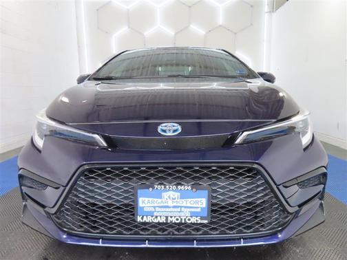 Blue 2025 Toyota Corolla Hybrid SE