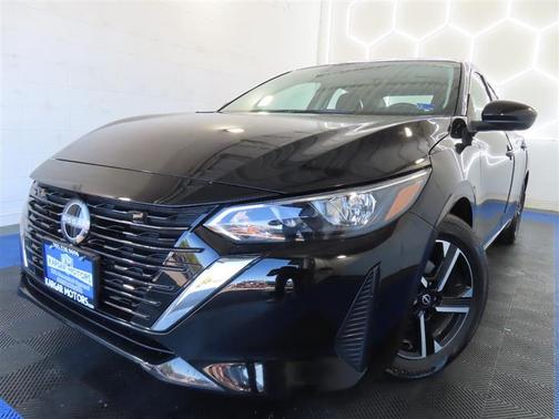 Black 2025 Nissan Sentra SV