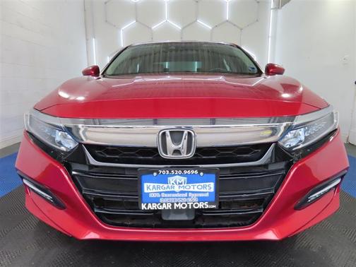 Red 2020 Honda Accord Hybrid EX