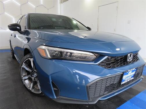 Blue 2025 Honda Civic Hybrid TOURING