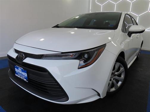 White 2026 Toyota Corolla LE