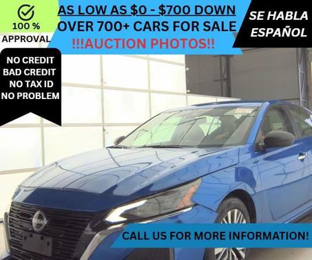 Blue 2025 Nissan Altima SV