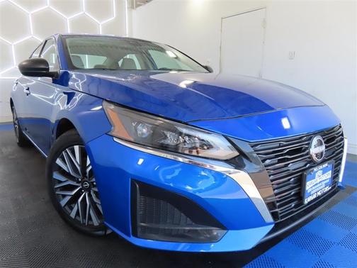 Blue 2025 Nissan Altima SV