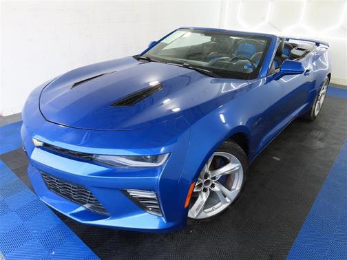 Blue 2017 Chevrolet Camaro 2SS
